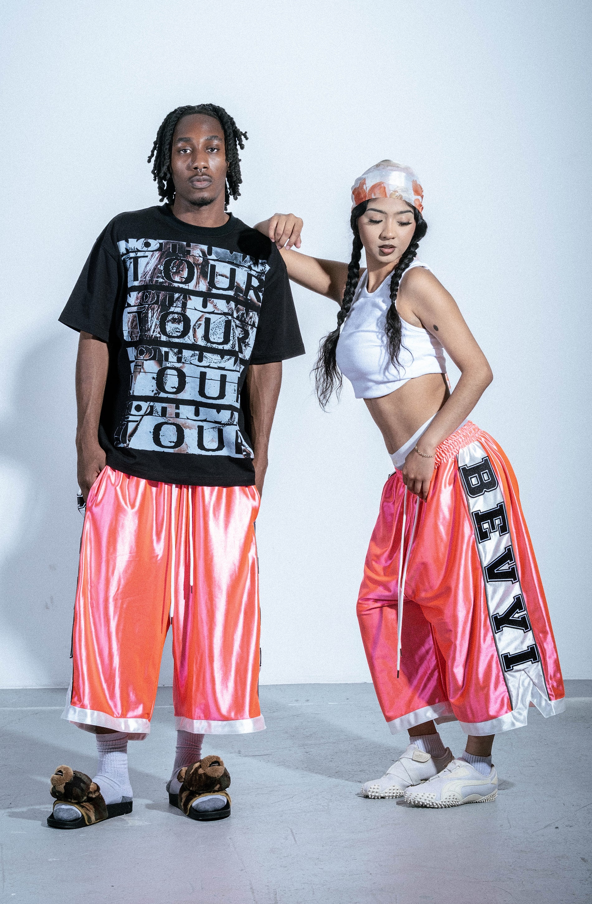 SPORT PINK B-BALL SHORTS