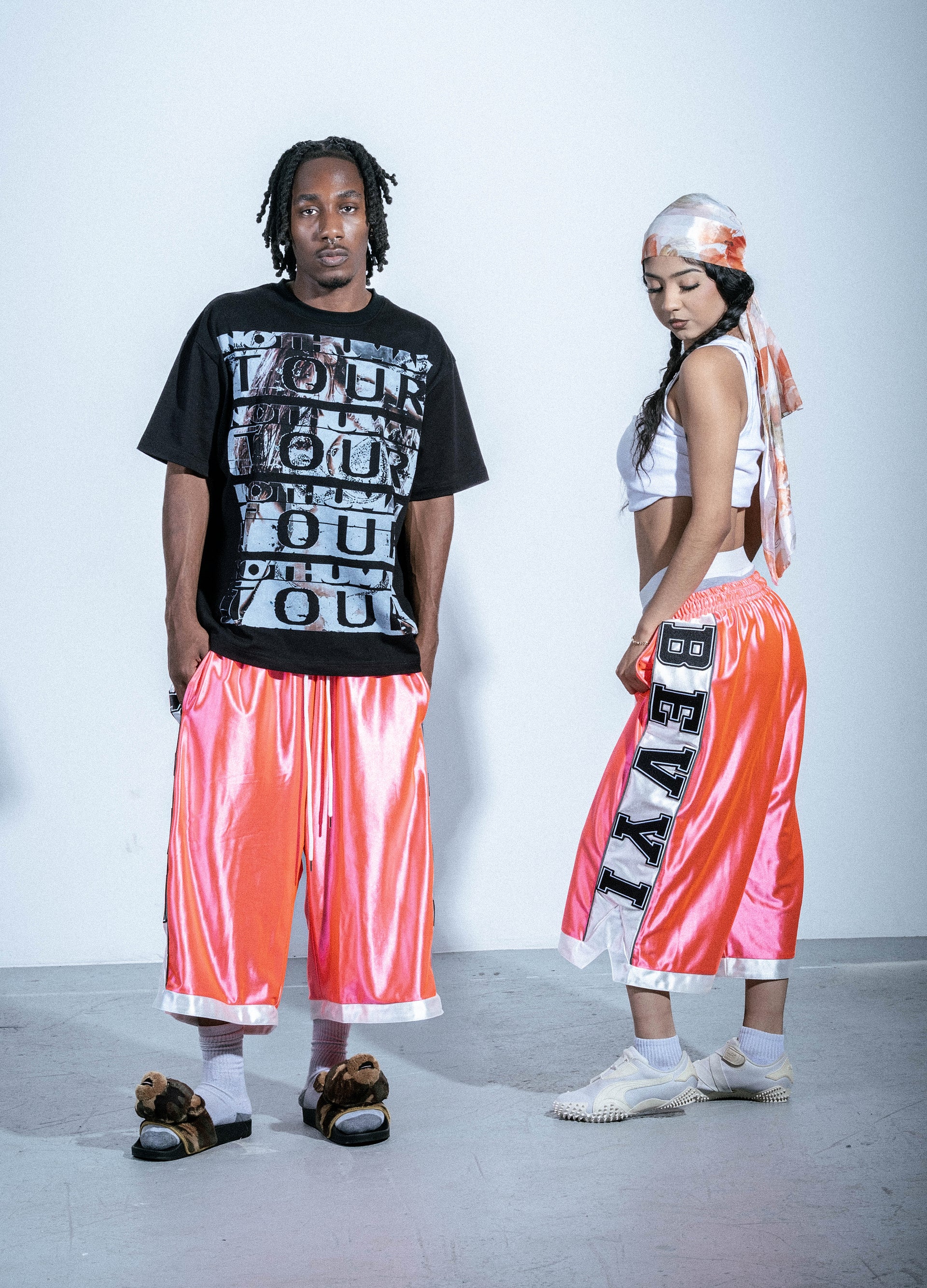 SPORT PINK B-BALL SHORTS