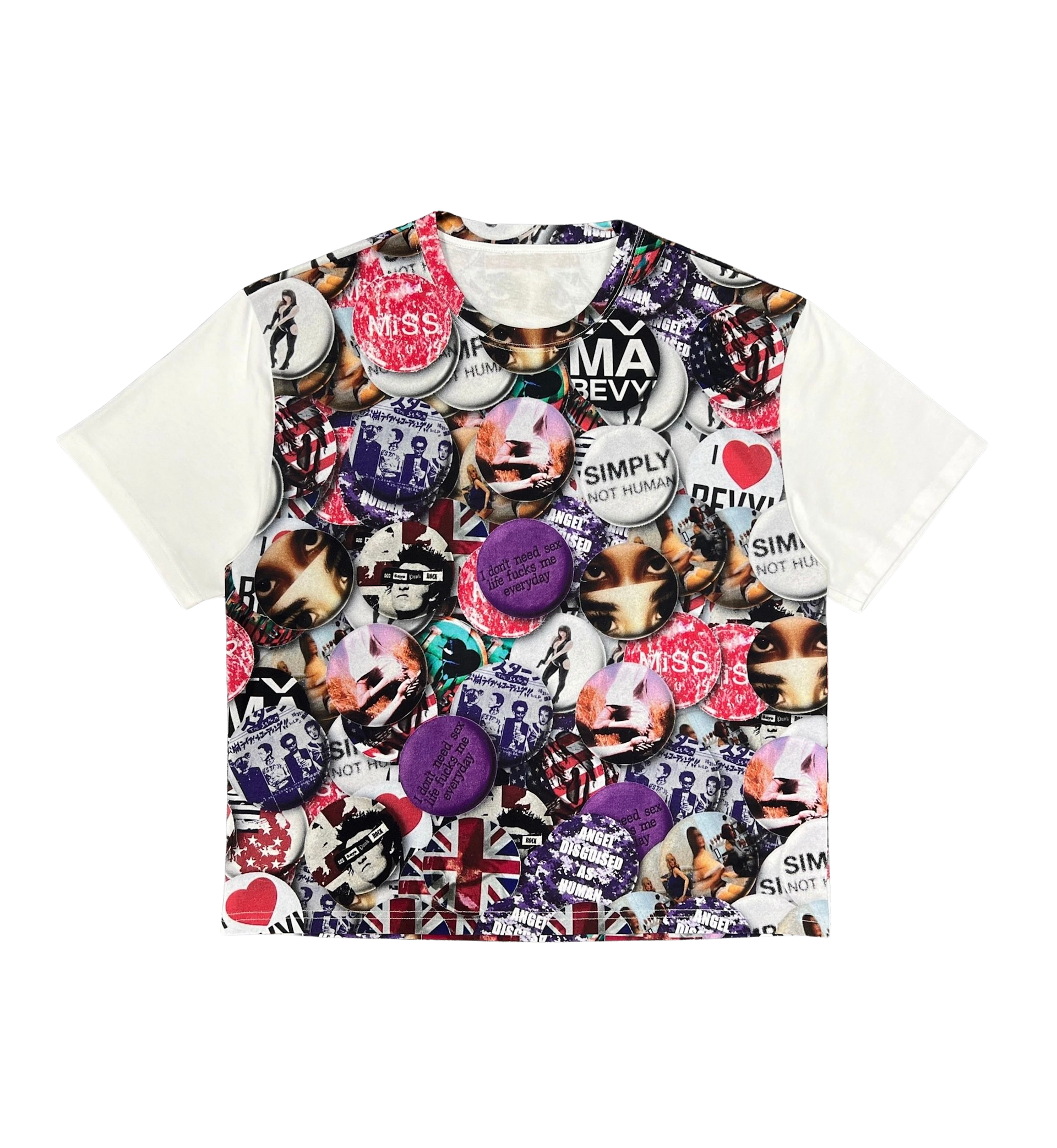 NOT HUMAN "PUNK" TEE