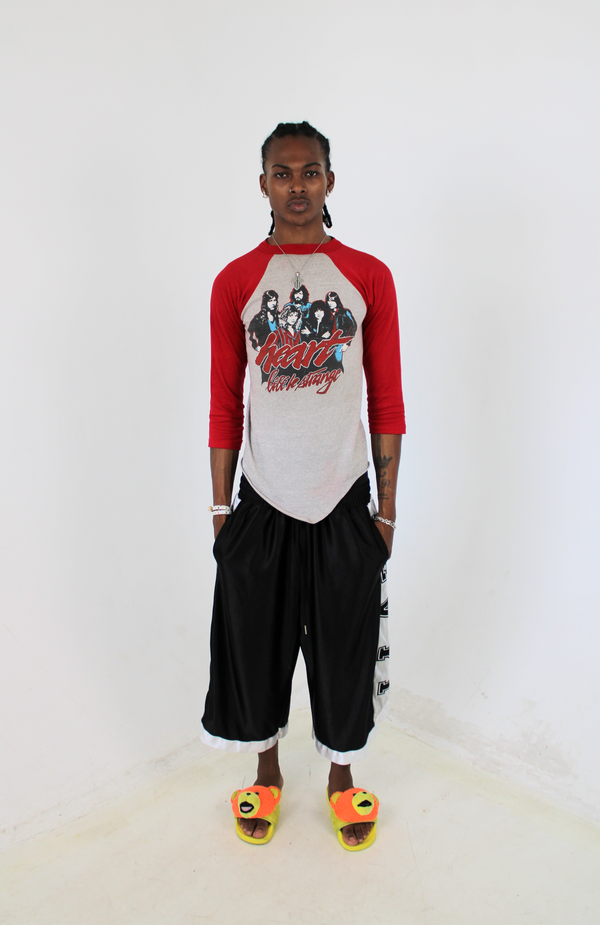 SPORT B-BALL BLACK LONG SHORTS
