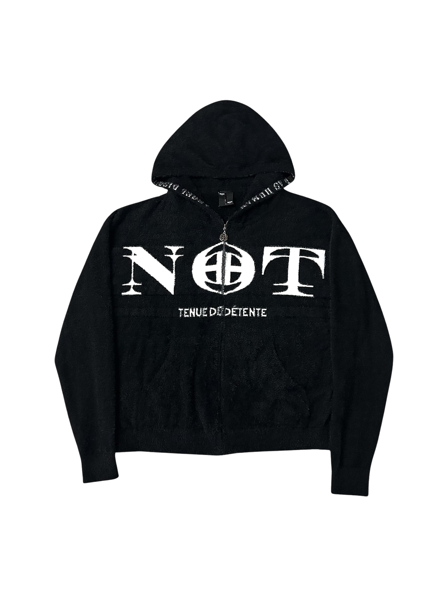 "NOT HUMAN" LOUNGE ZIP UP
