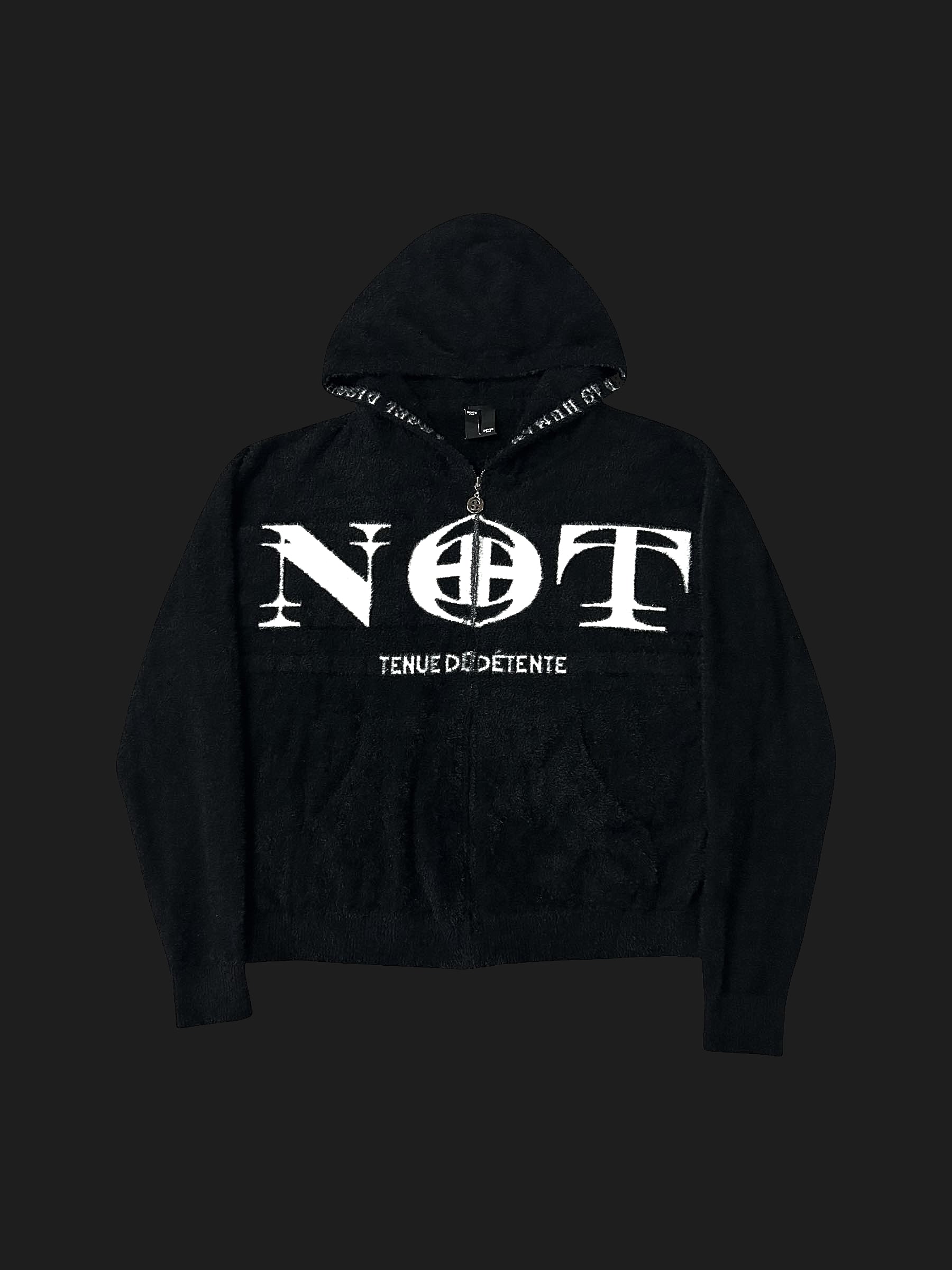 "NOT HUMAN" LOUNGE ZIP UP